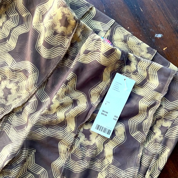 Urban Outfitters lined sheer stretch crop flares- NWT - Picture 5 of 5